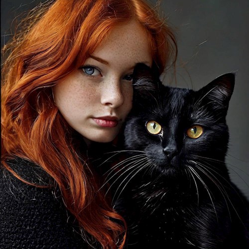Ведьма и кот