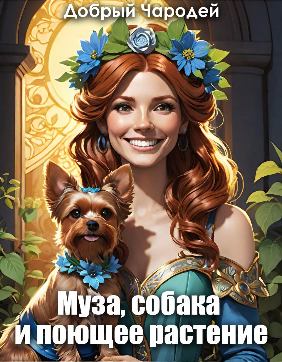 Муза собака и поющее растение