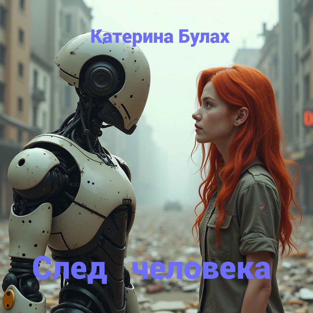 След человека