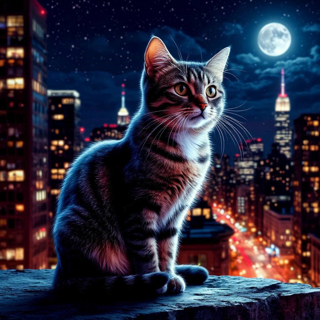 Звёздный кот или последняя сказка для Алины