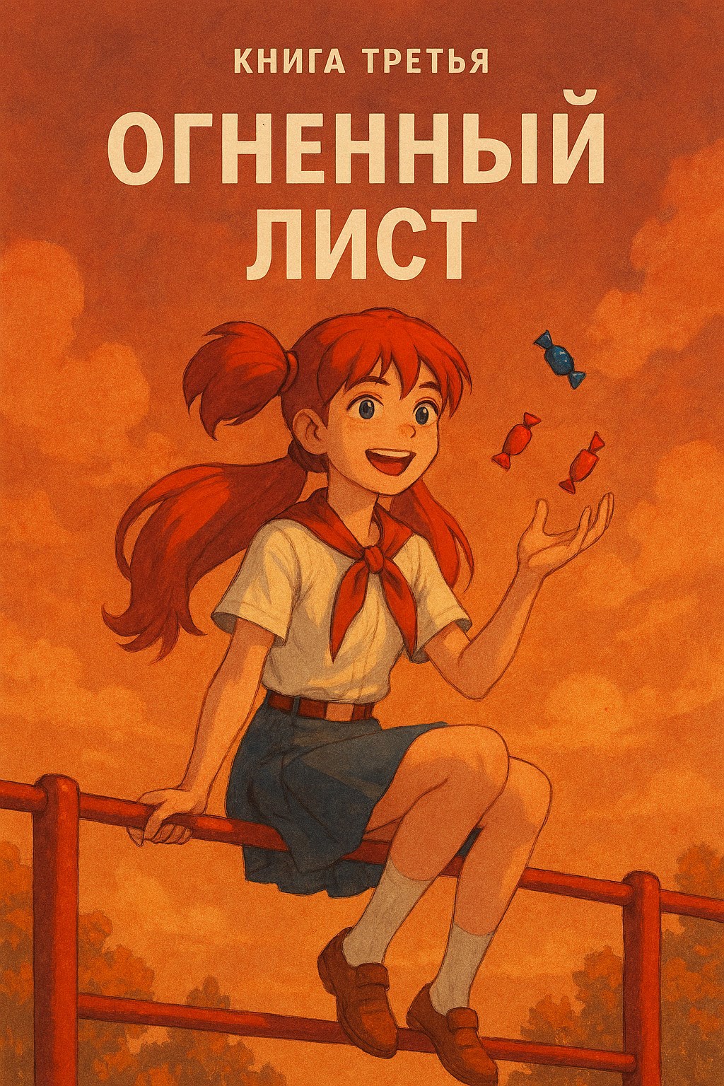 Бесконечное лето и потерянная брошь. Книга 3 – Огненный лист (рут Ульяны)