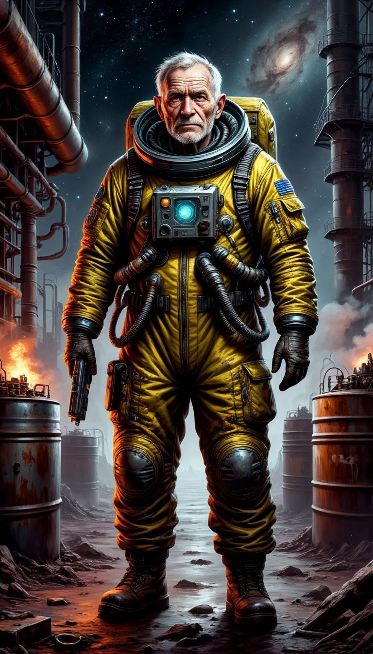 Трёхслойный меховой комбинезон