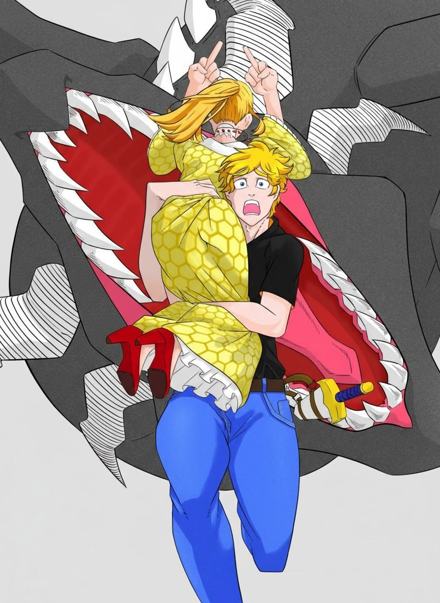 На его каверзном пути через вселенные RWBY мультиверс