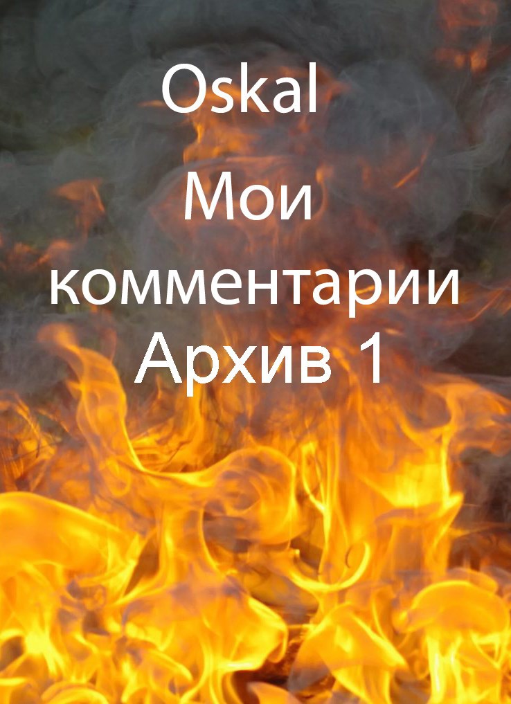 Мои комментарии. Архив 1