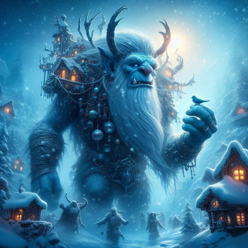 Сказка про синего тролля