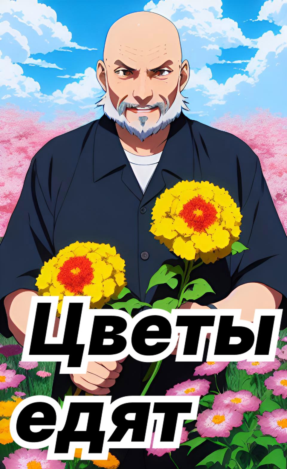 Цветы едят