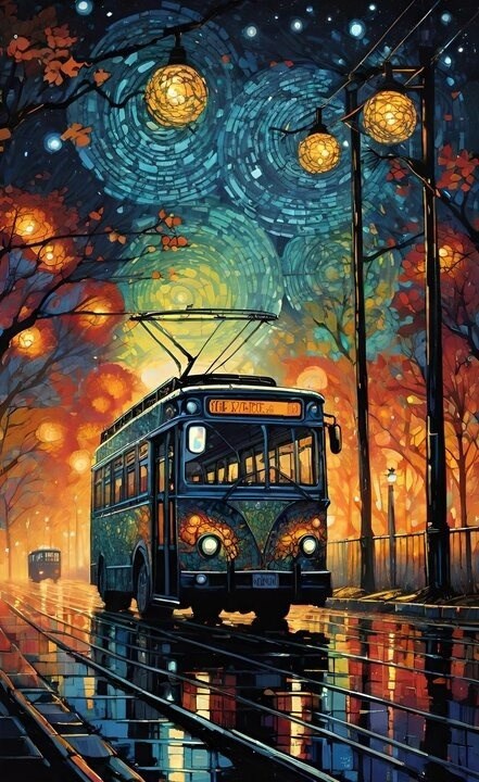 Пьяный троллейбус