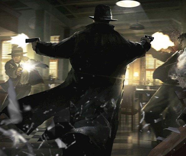 Перестрелка.