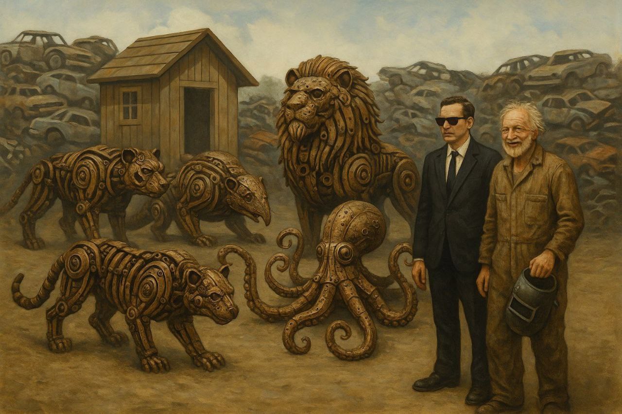 Хобби старого сварщика