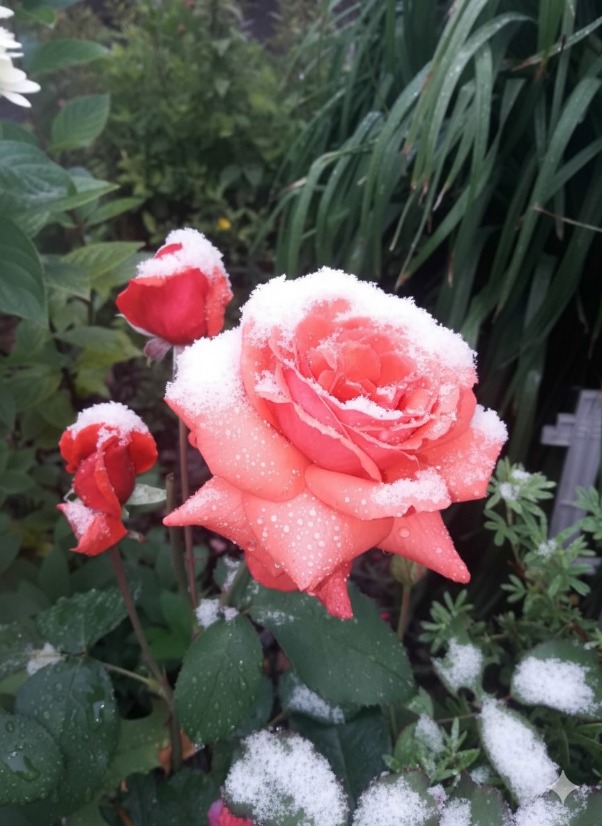 Сердце под розой