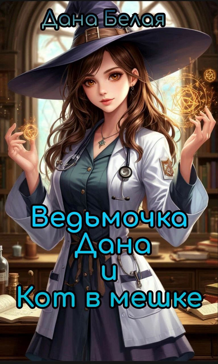 Ведьмочка Дана и кот в мешке