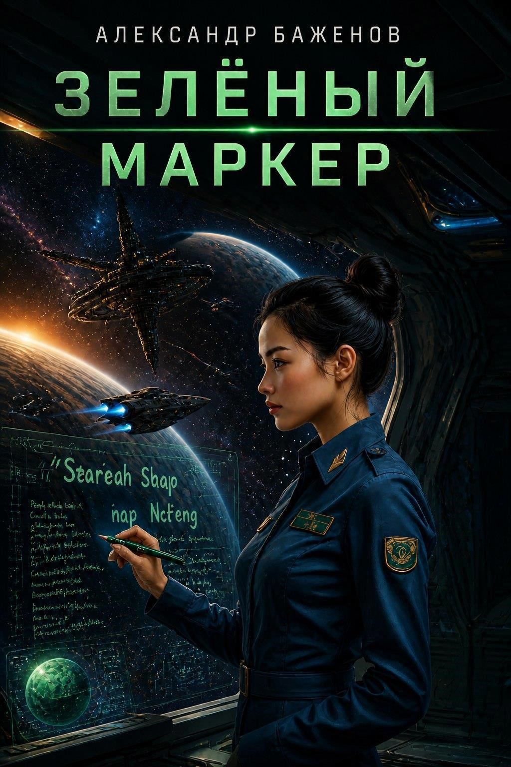 Зелёный маркер
