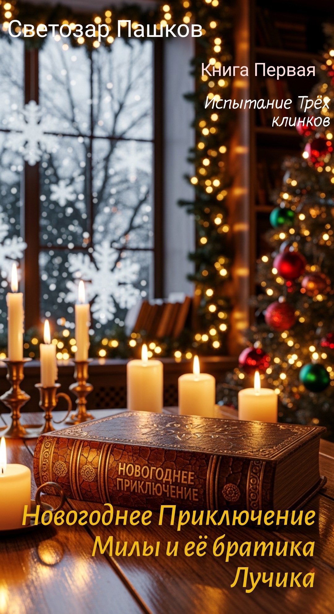 Новогоднее Приключение Милы и её братика Лучика