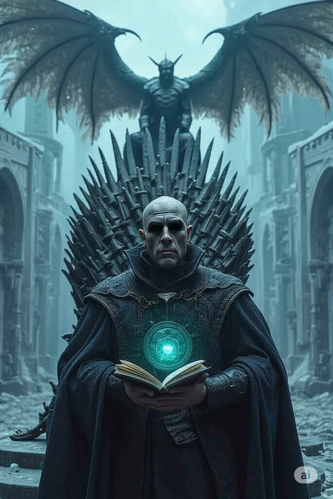 Книга "Тень Благодати " . Альтернативное окончание 8 сезона "Игры Престолов "