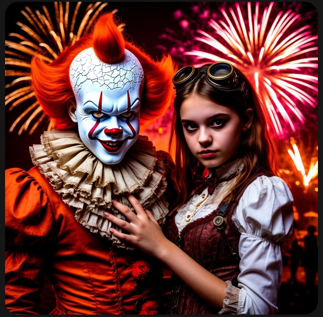 Вечная Маша и Оно в канализации