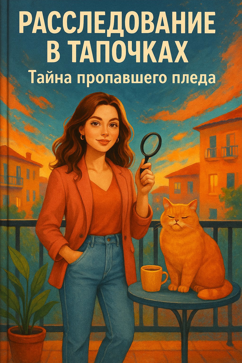 Расследование в тапочках Тайна пропавшего пледа Книга 1