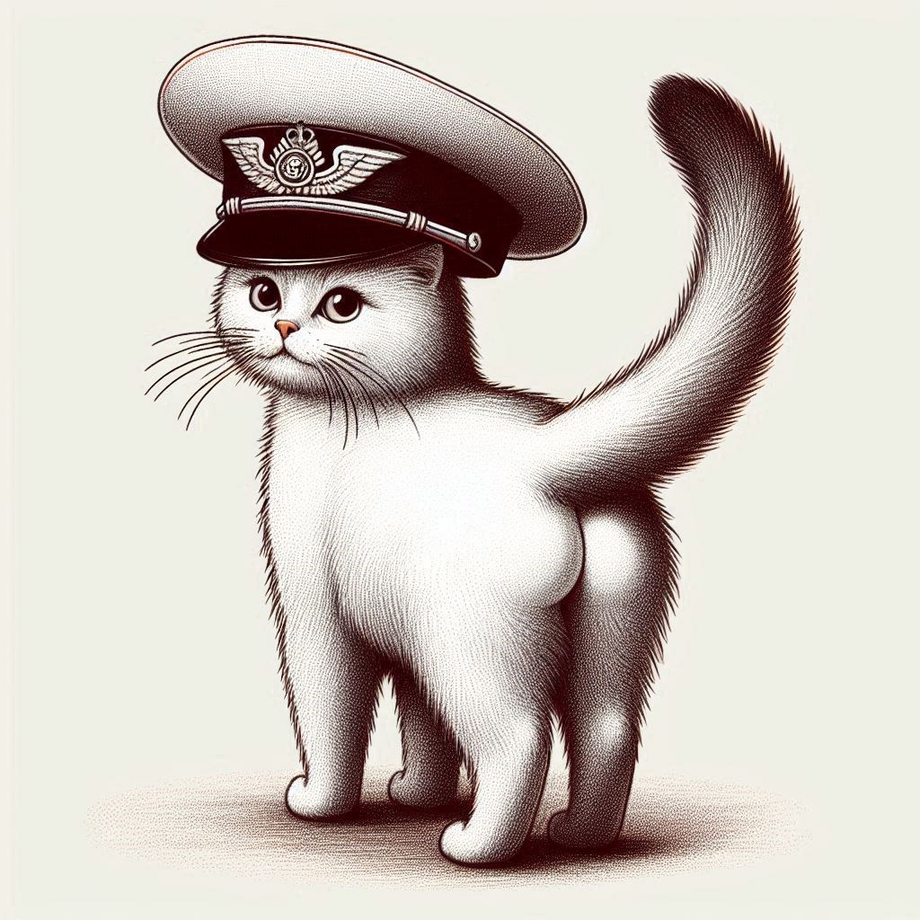 Кот с яйцами