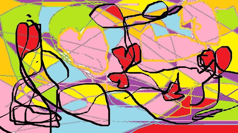 Произведение искусства Маринетт Мортем &quot;Желейные Сердца&quot;