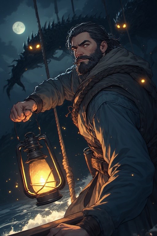 Рыбак и остров