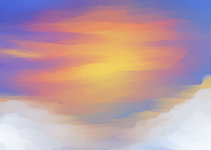 Таинство облачного света - 2 картины Маринетт Мортем