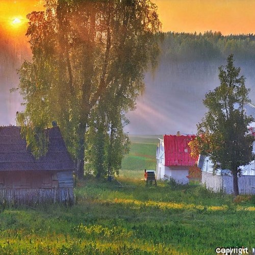 Деревенский анекдот.