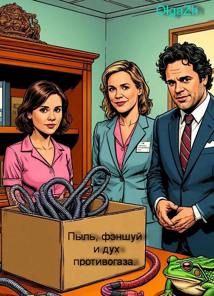 Пыль фэншуй и дух противогаза