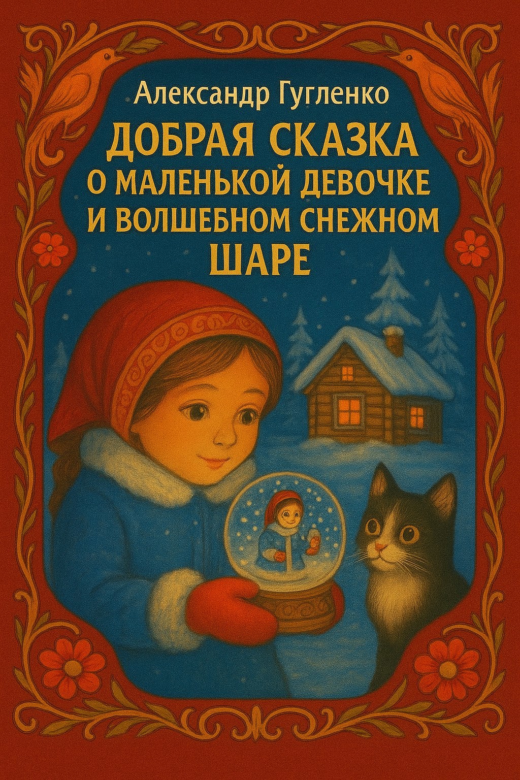 Добрая сказка о маленькой девочке и волшебном снежном шаре