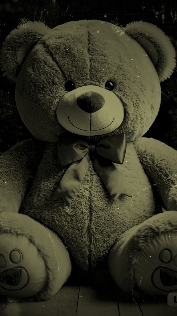 Девочка и медвежья голова