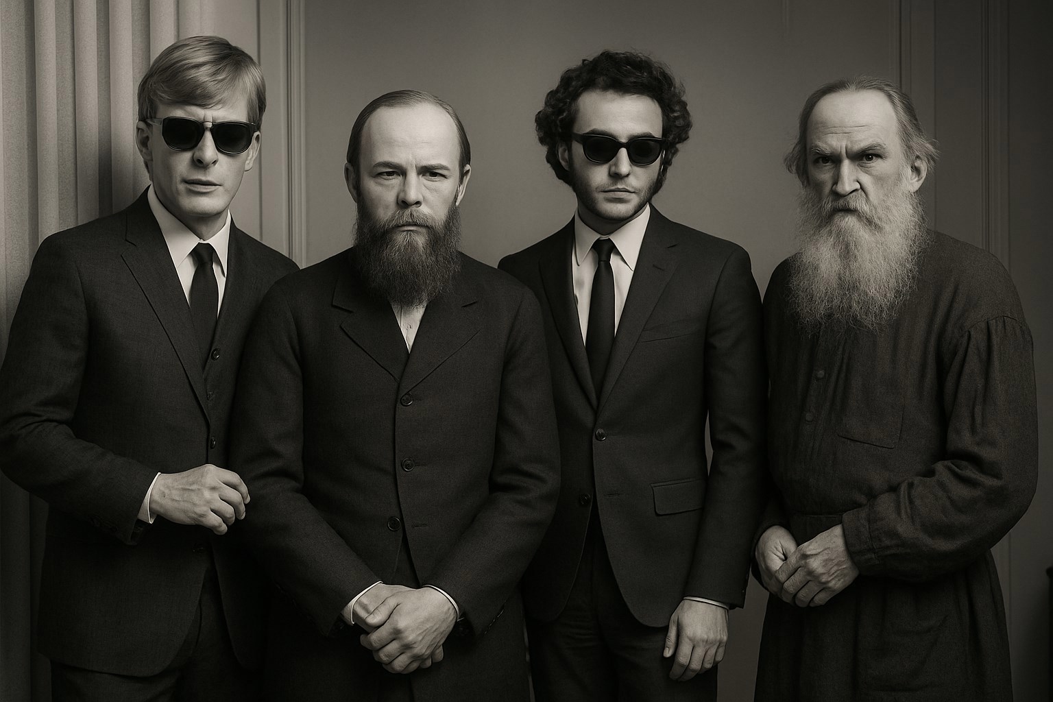 Литературные шаржи или Зарисовки кошачьей лапой