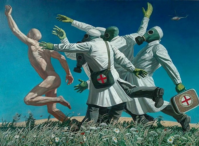 Люди в белом