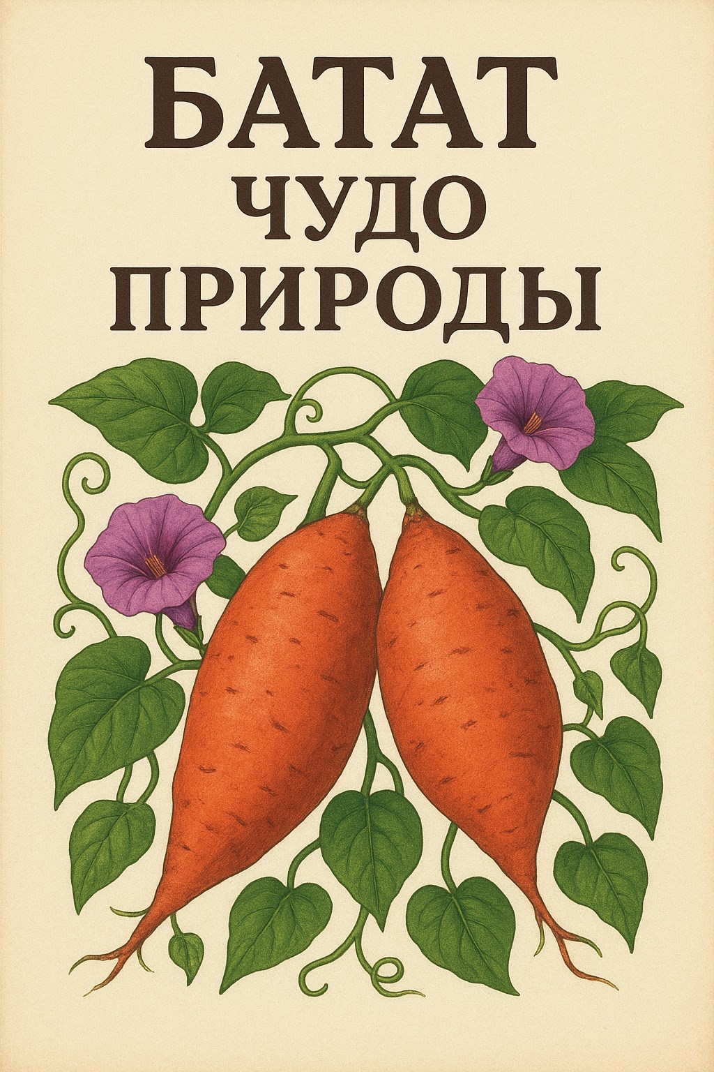 Батат чудо природы.