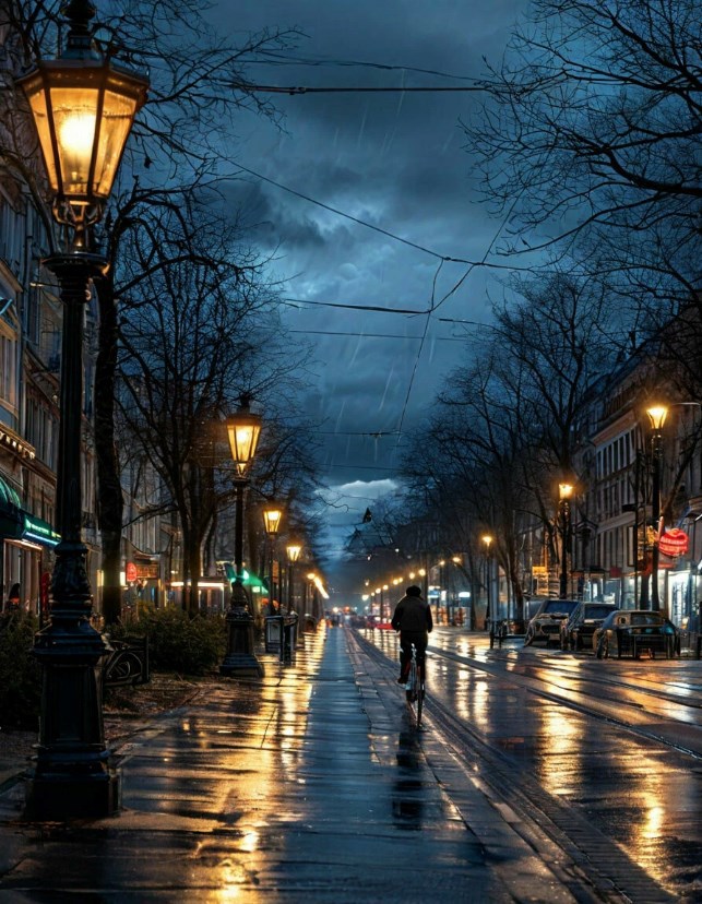Призрак ночного велосипедиста