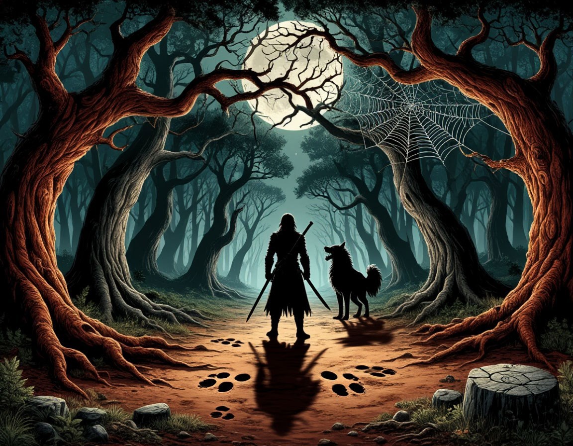 Леший паук и собаки