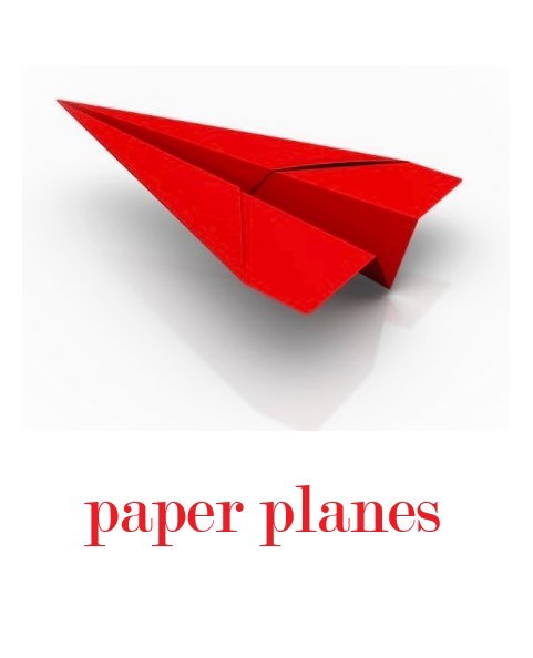 Бумажные самолётики / paper planes