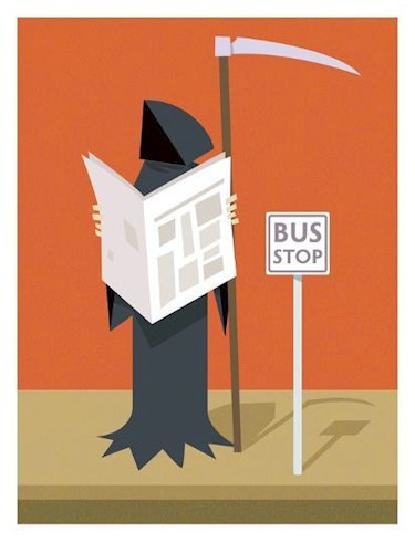 НЕБОЖИТЕЛИ или Разговор на остановке.