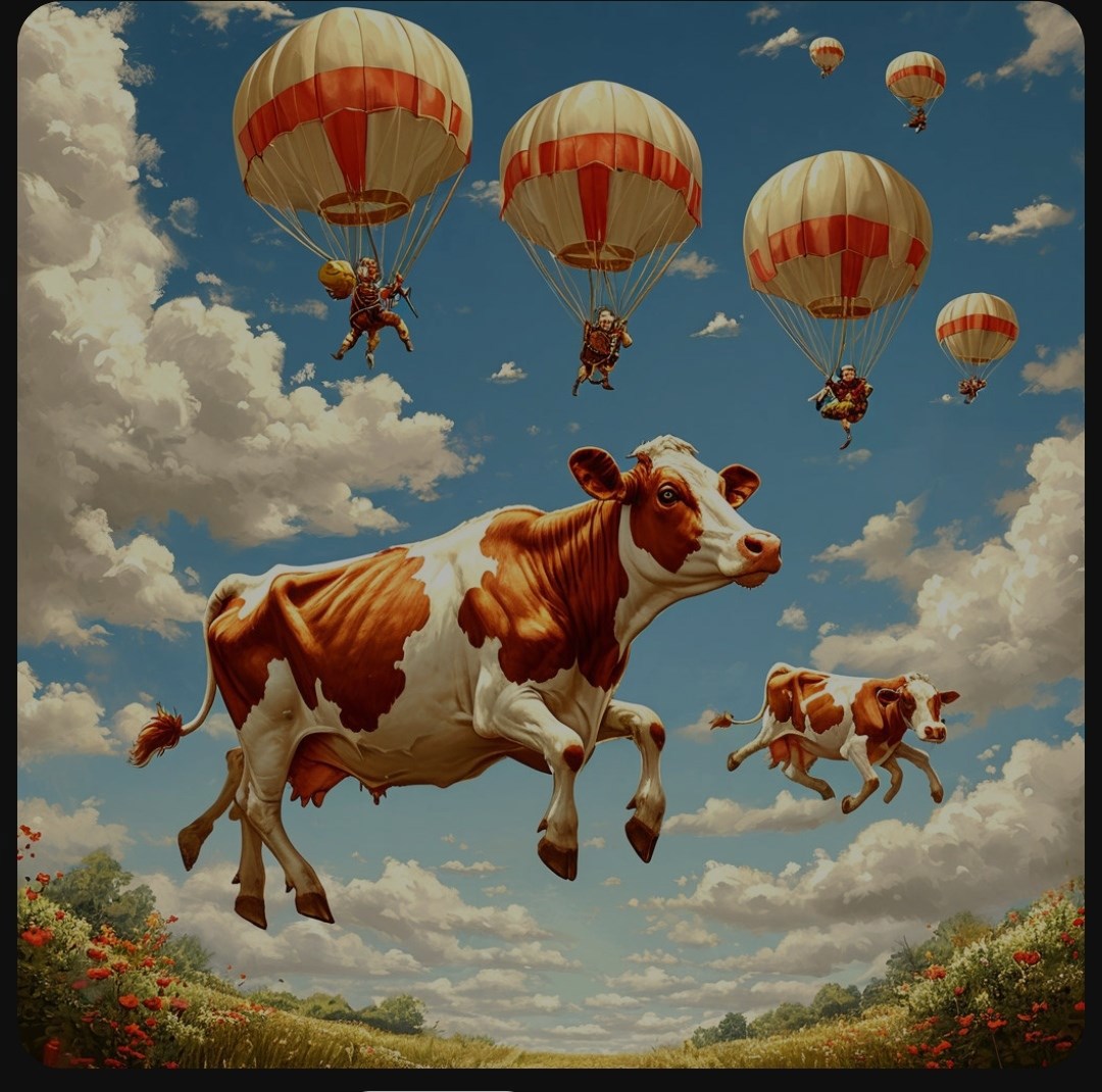 Сказъ о Летающей Барской Усадьбѣ