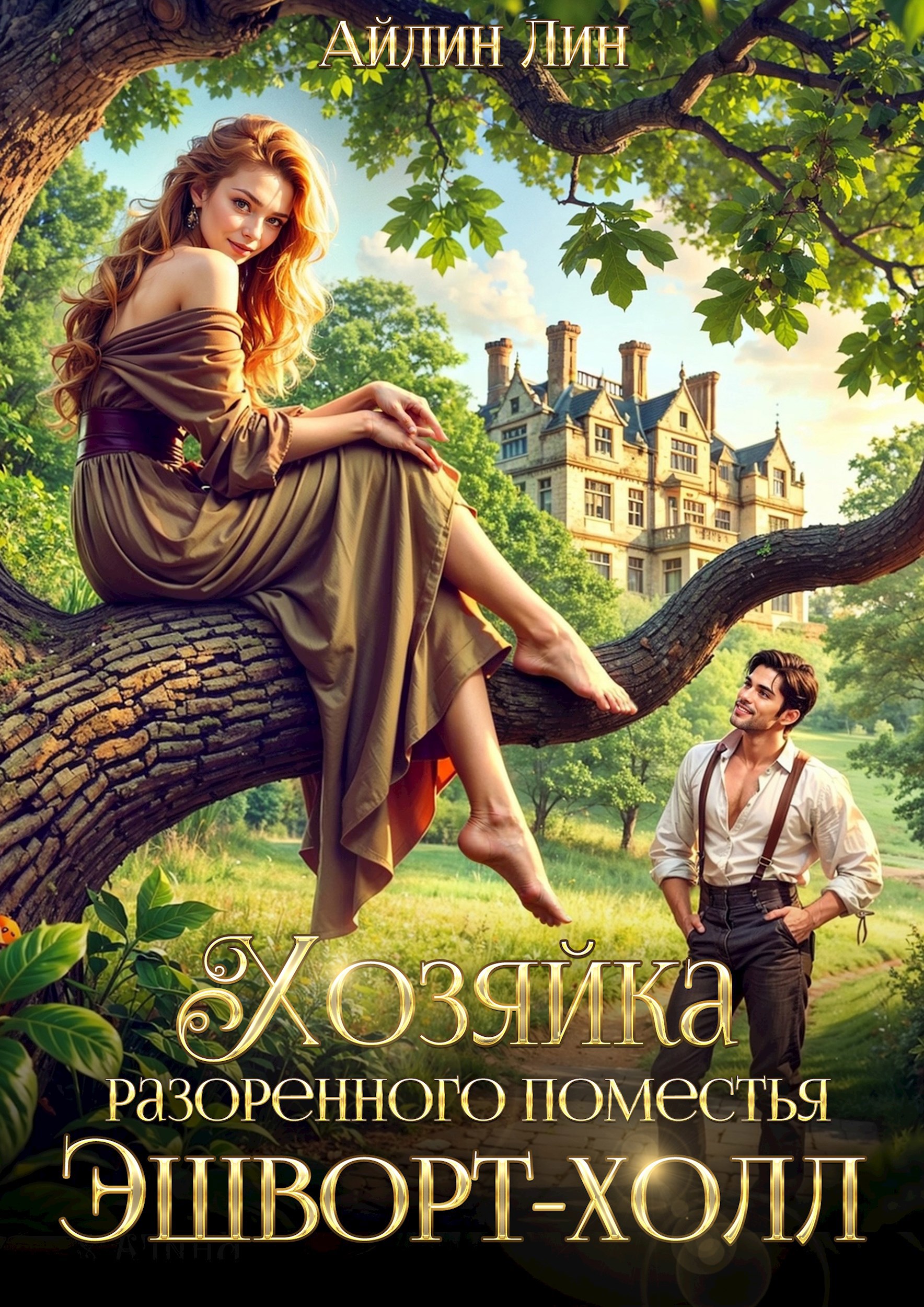Хозяйка разорённого поместья Эшворт холл