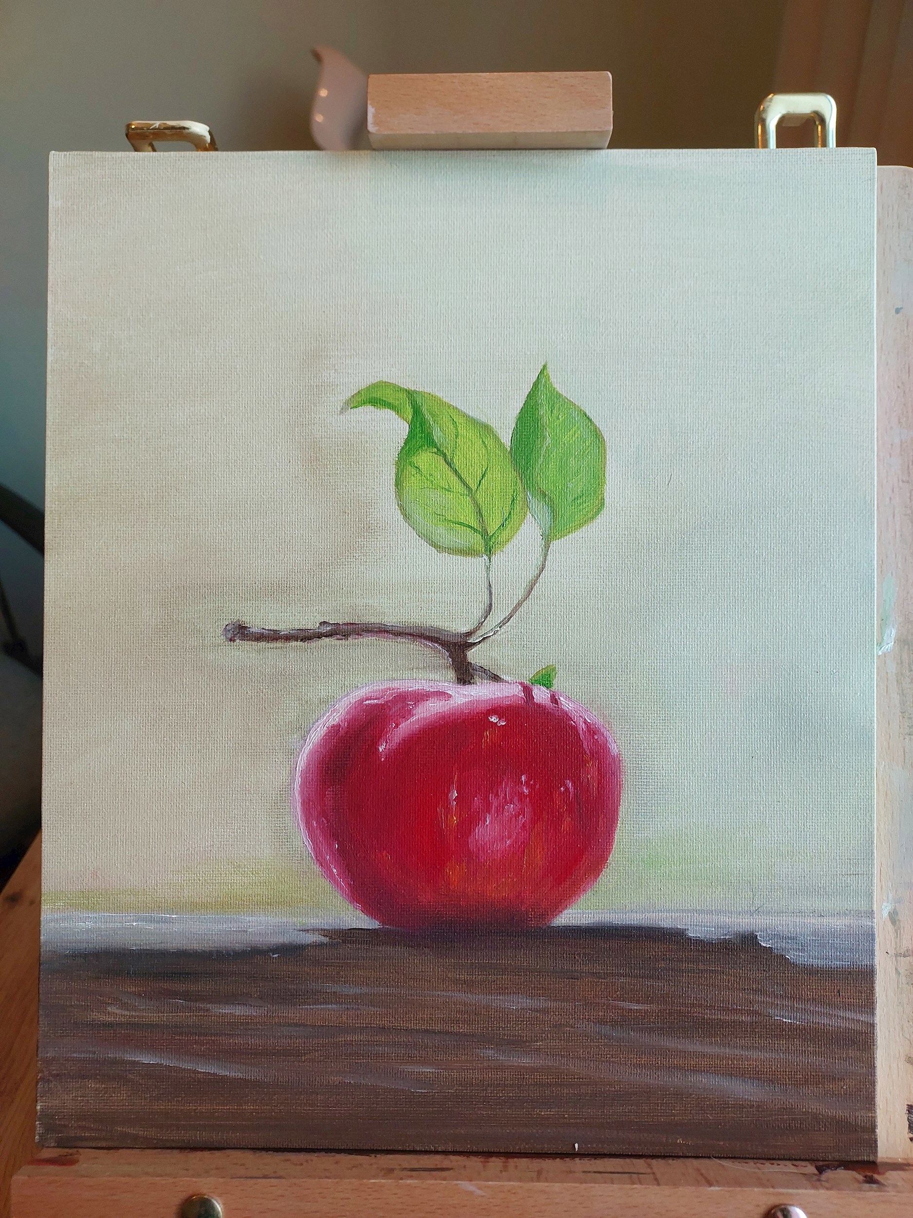 Другая сторона яблока