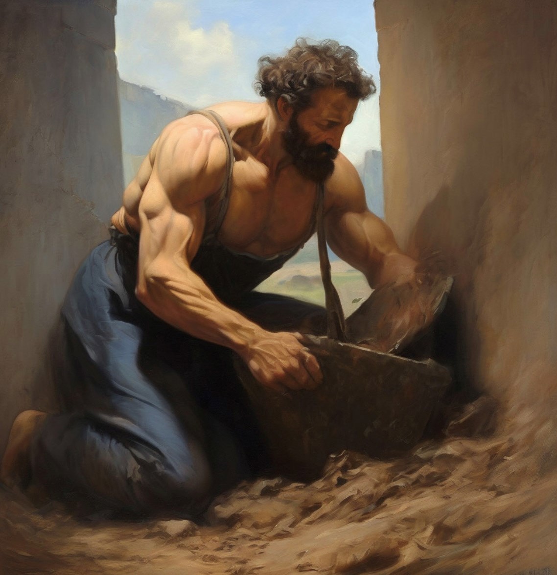 Подземный ангел гроб изжёг