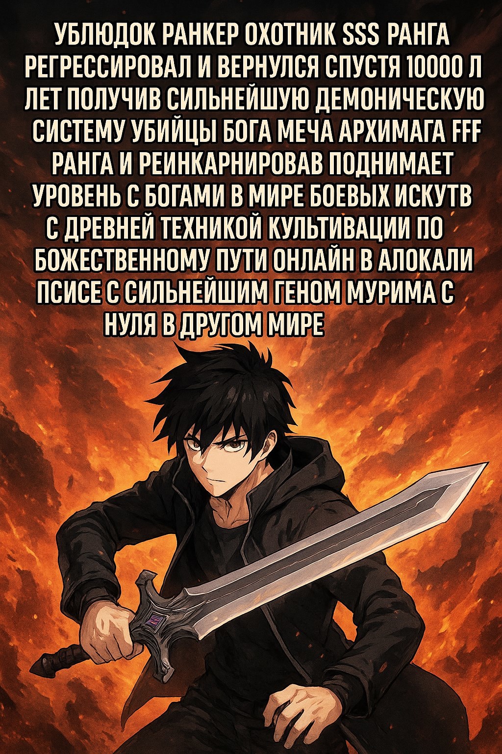 Ублюдок ранкер охотник SSS ранга регрессировал и вернулся спустя 10000 лет получив сильнейшую демоническую система убийцы бога меча архимага FFF ранга