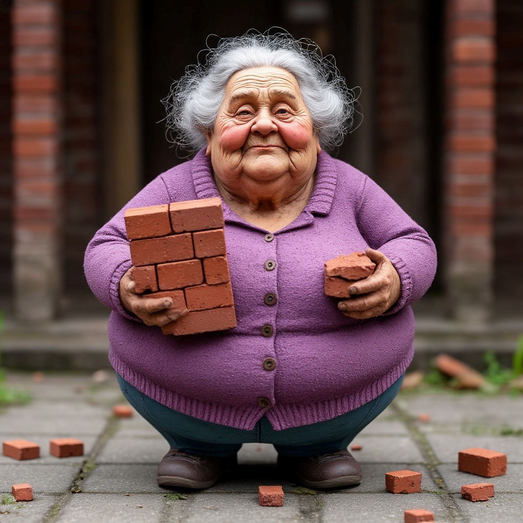 Вышибалы кирпичом