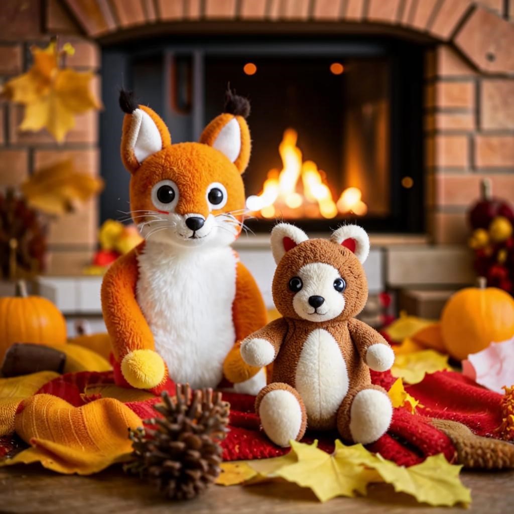 Белочка и рысь