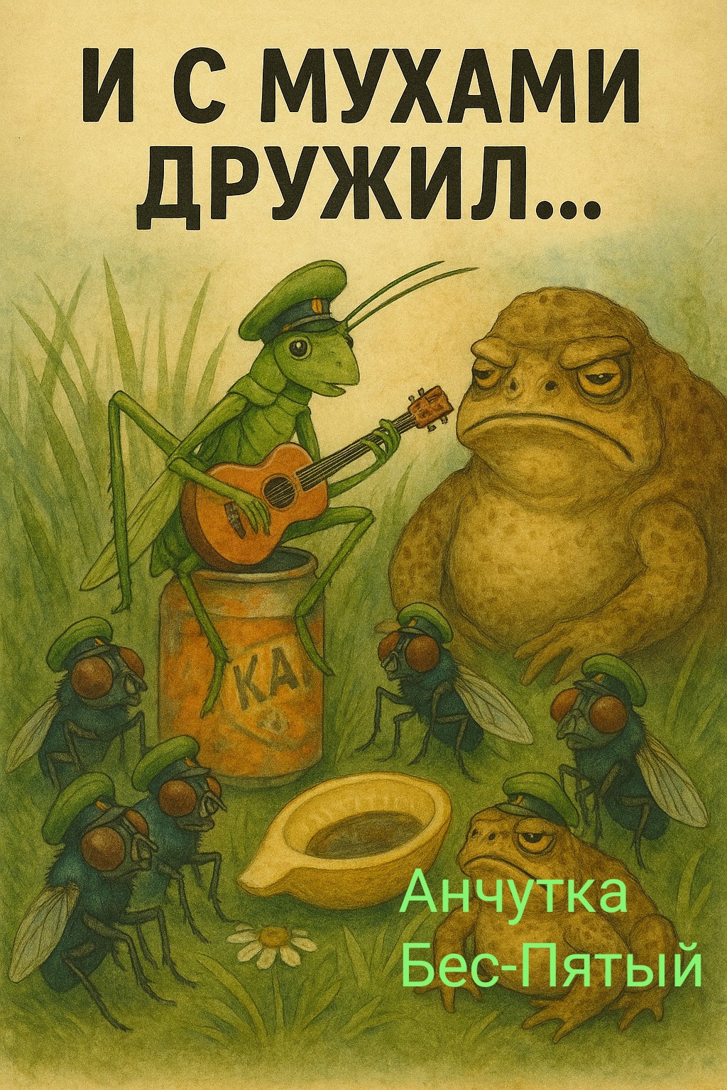 И с мухами дружил...