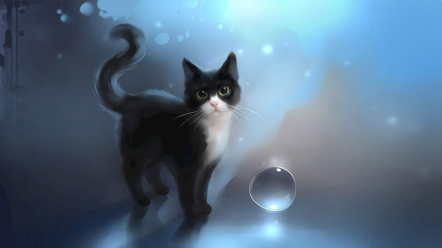 Котёнок в клетке