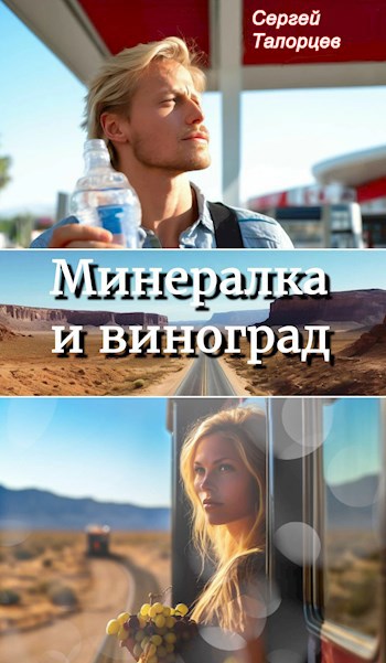 Минералка и виноград