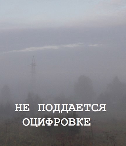 Не поддается оцифровке