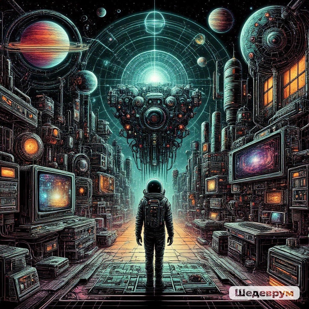 Неоновые нити ЖИЗНЬ В КОДЕ.