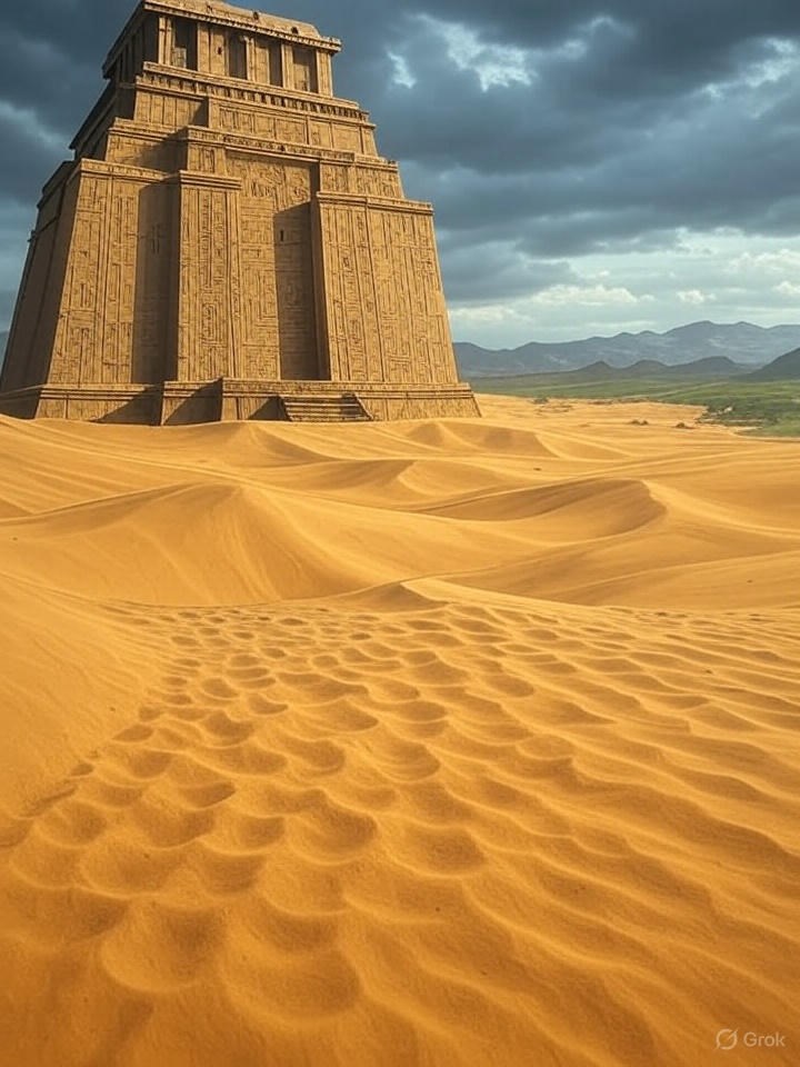 Песок и Божественный гнев