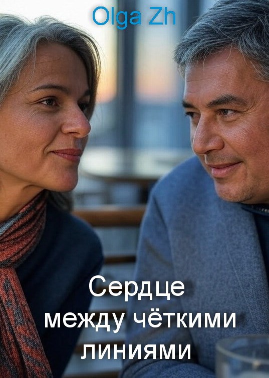 Сердце между чёткими линиями