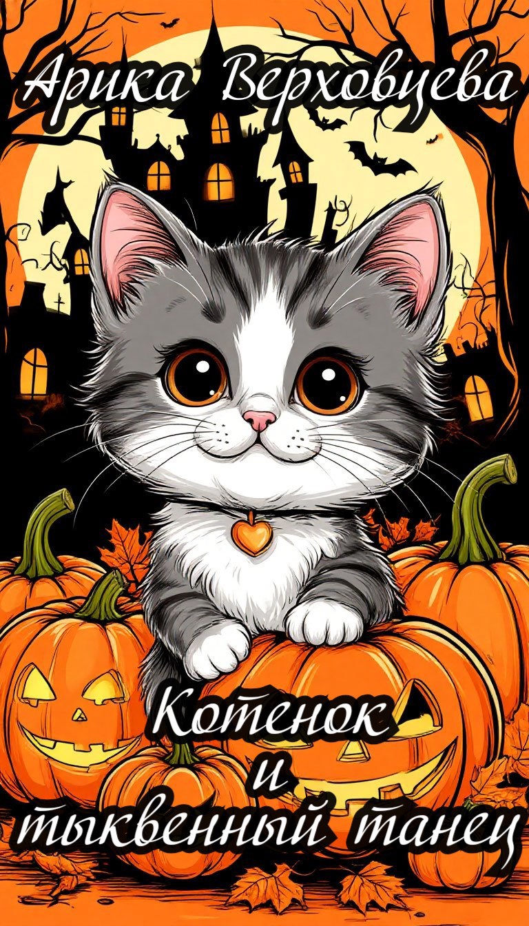 Котенок и тыквенный танец